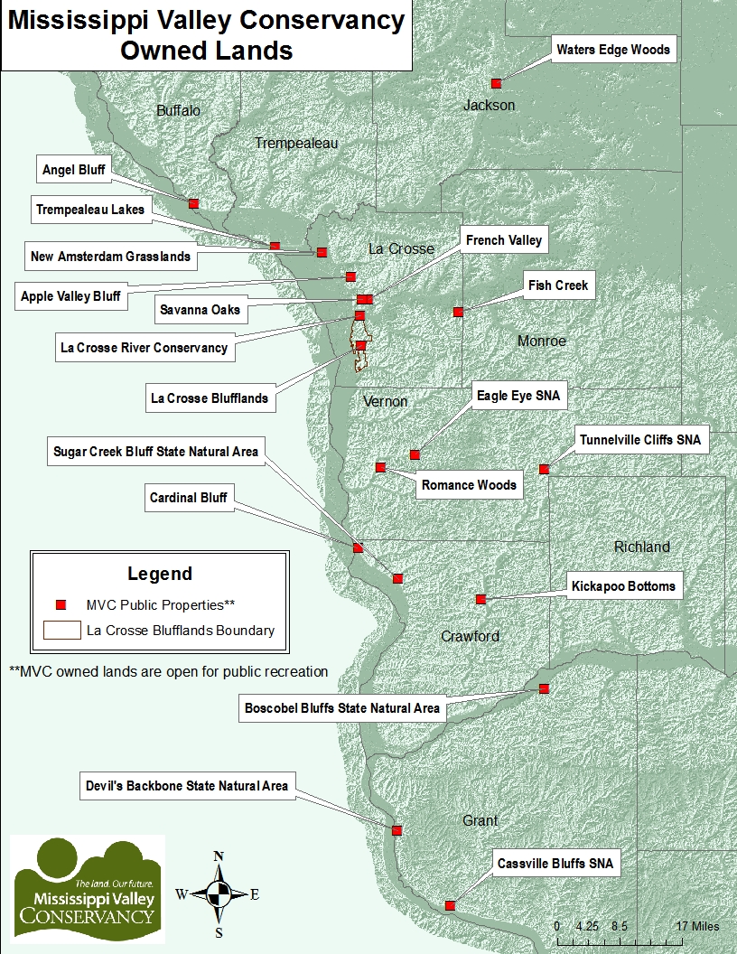 Protected Land Mississippi Valley Conservancy