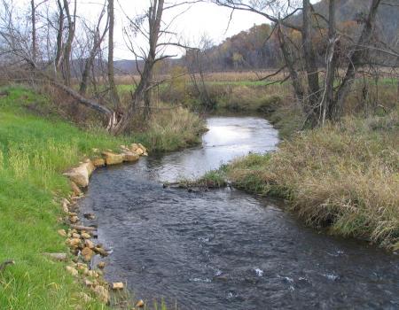 river tributary image