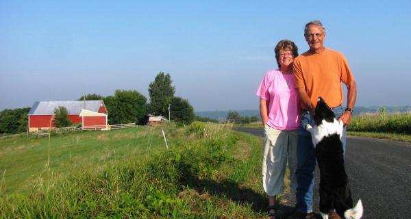 farmers on conserved land