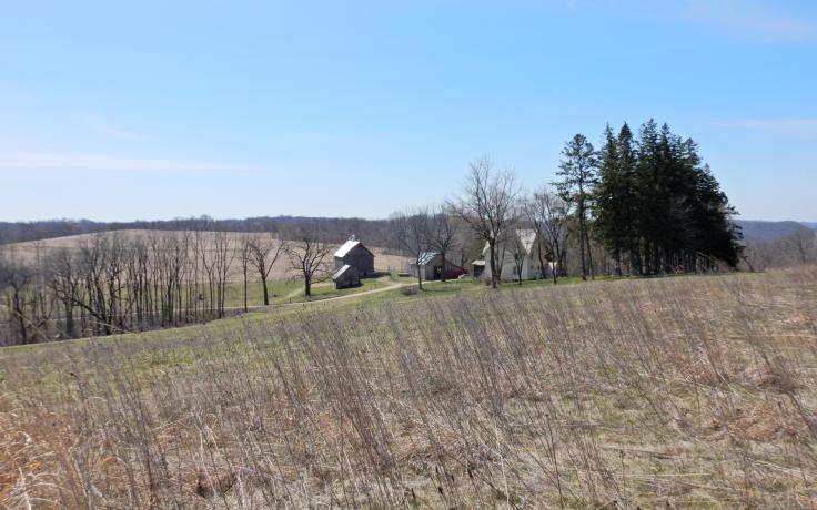 Photo of Moore farm where visiting students lived and learned