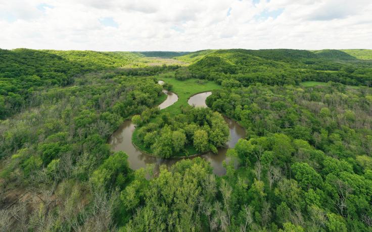 land on lower Kickapoo River protected for climate